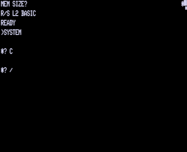 Screen shot